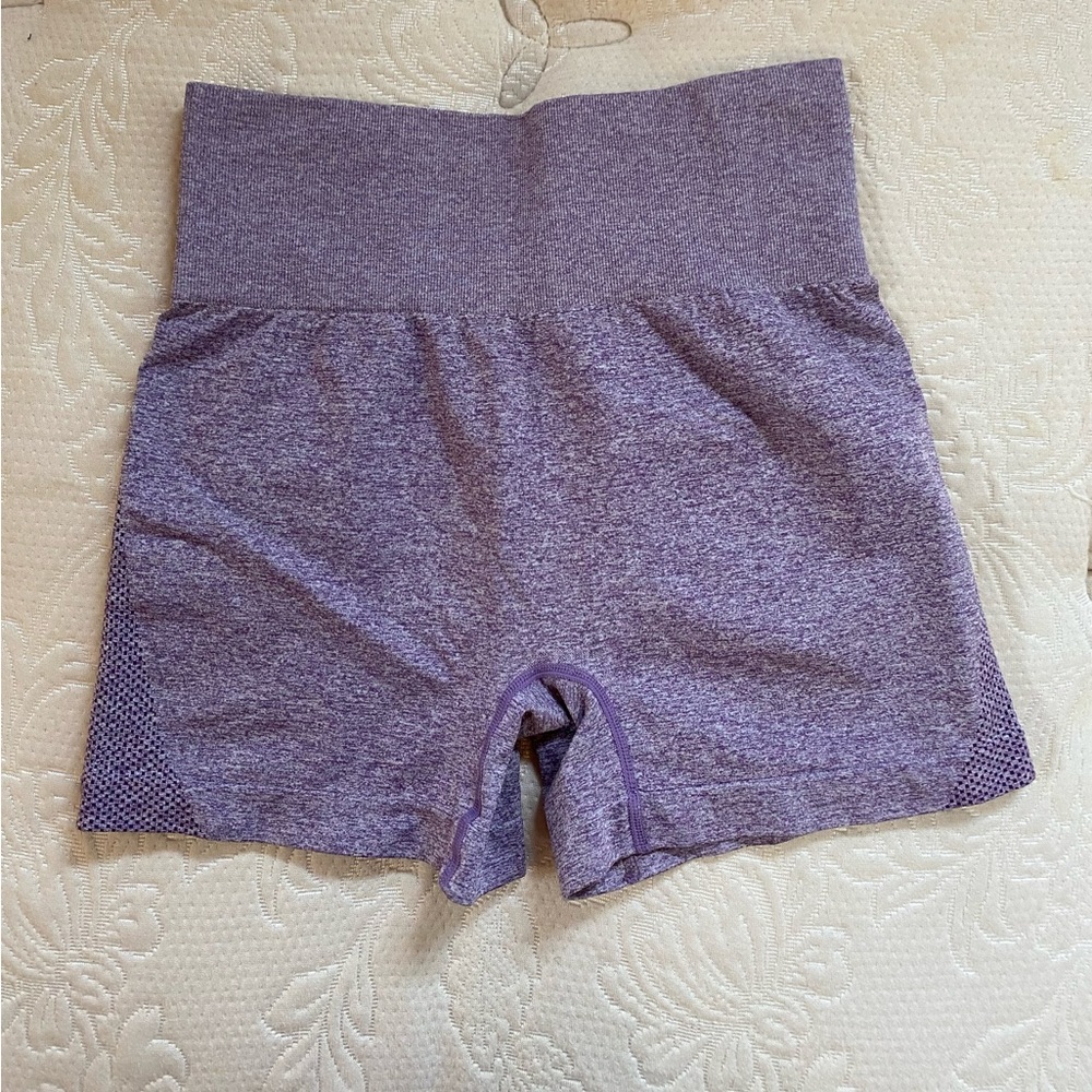 purple shorts